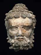 Голова защитника символа могущества Будды, Ваджрапани Голова защитника символа могущества Будды, Ваджрапани