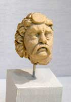 Голова мужчины. Гандхара. 2-4 в. н.э. Голова мужчины. Гандхара. 2-4 в. н.э.