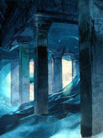 Сооружения в Антарктиде. Иллюстрация с сайта «Заговор Ориона»