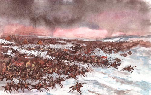 Чем питались орды монголо-татар и их лошади?