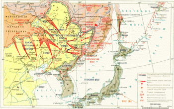 Свой поход Красная армия закончила на Тихом океане