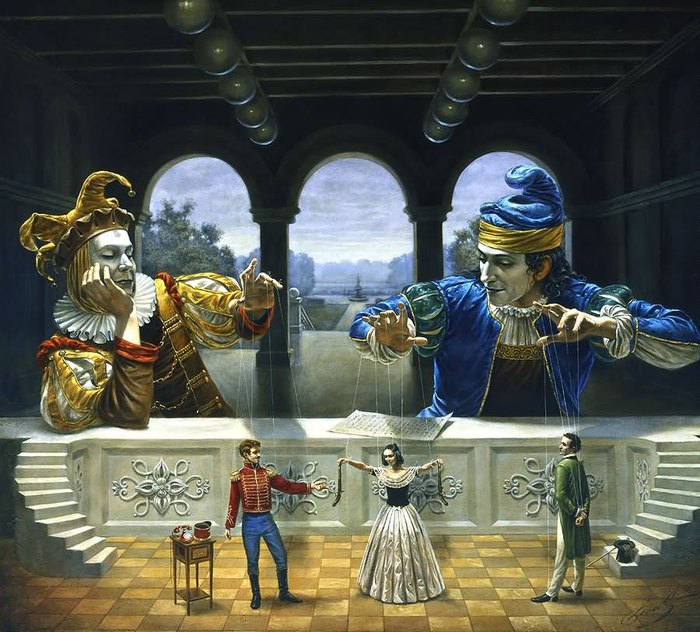 Как из человека делают марионетку