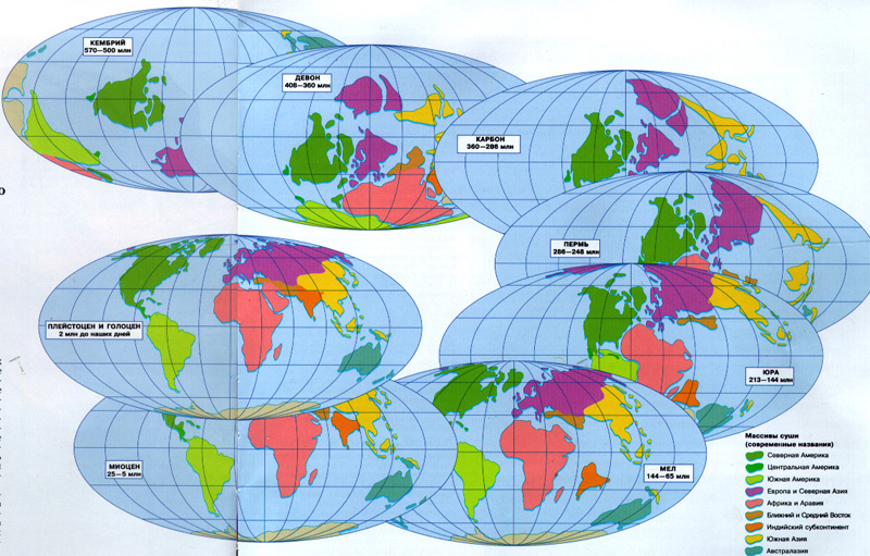 Куда плывут континенты?