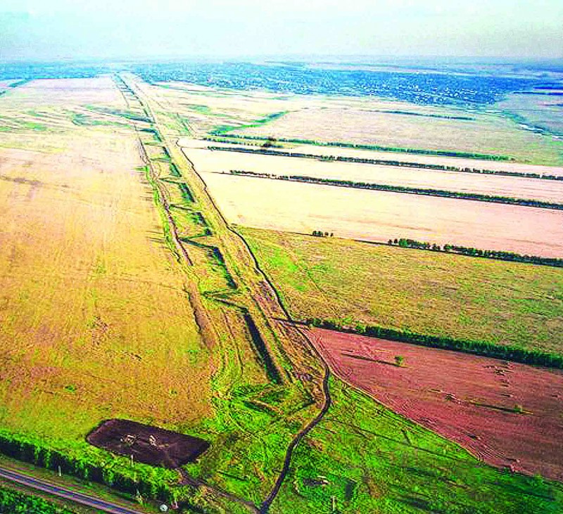 Заволжский вал (время постройки ориентировочно 3 – 2-е тысячелетие до н.э.).