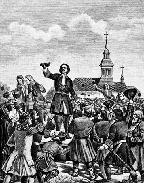 Когда Пётр I стал императором