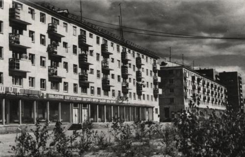 Один из новых районов города.