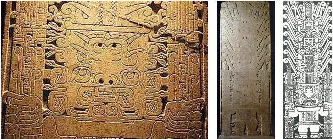 Чавинская культура (900 г. до н. э.-200 г. до н. э) – «Стела Раймонди».