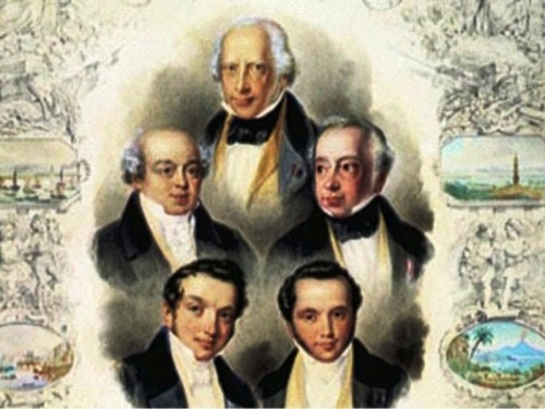 Рис. 47. Семейство Ротшильдов