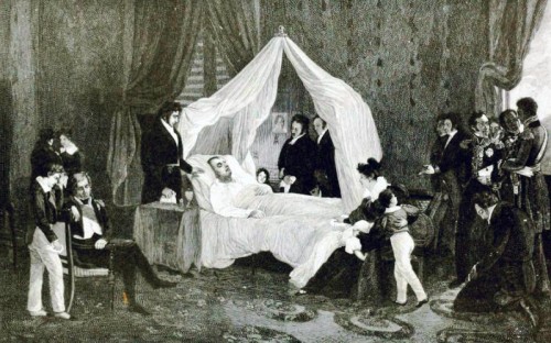 Рис. 53. Смерть Наполеона