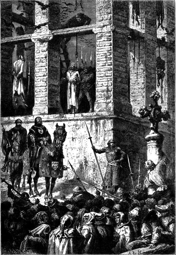 Вспоминая историю. Зверская Европа Монфокон (виселица)